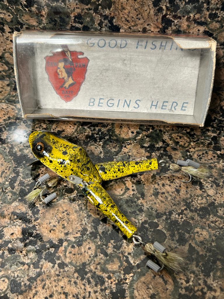 Sold at Auction: Paw Paw Wotta Frog Fishing Lure