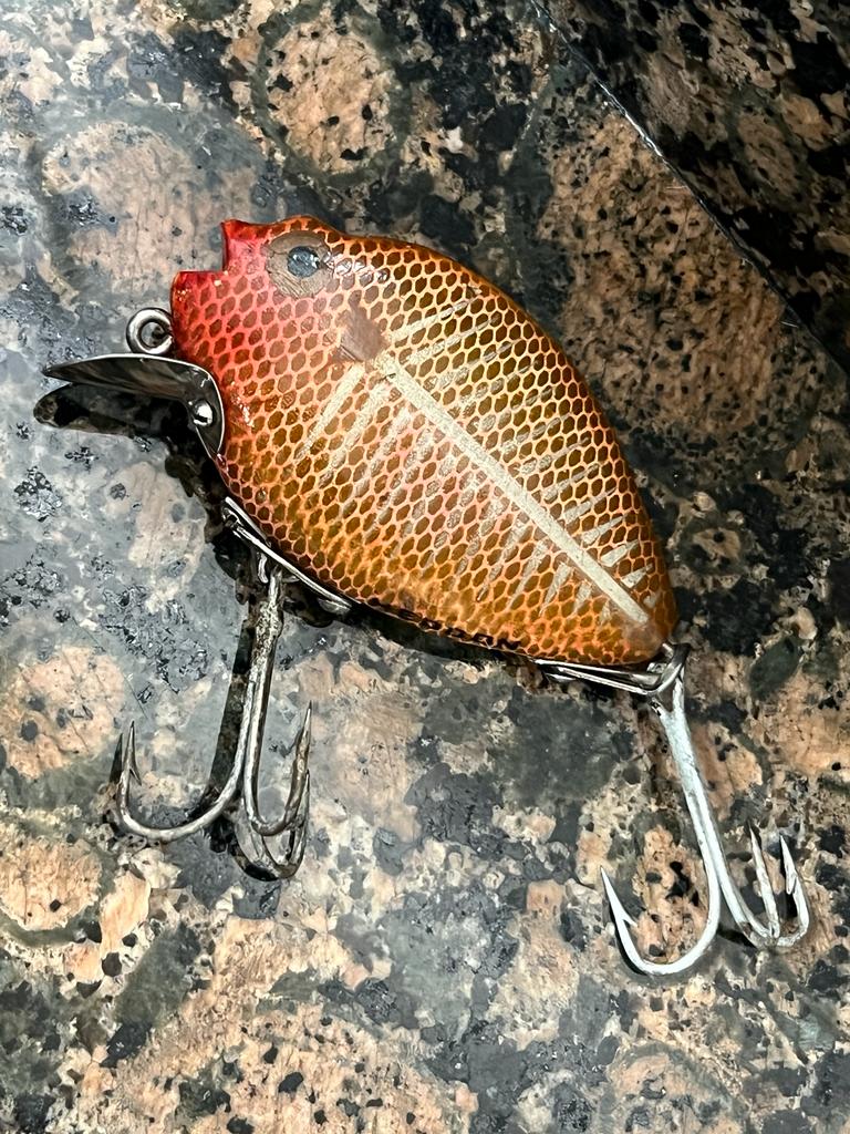 Heddon Punkinseed #740 Goldfish Pattern ~ EXTREMELY RARE – SJT Fishing
